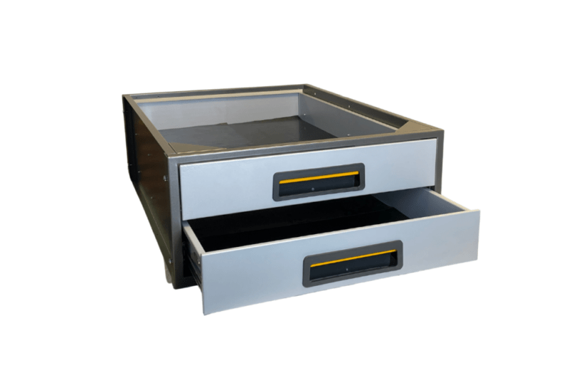 Dubbel vloer lade 600x1300x280 (2 lades)