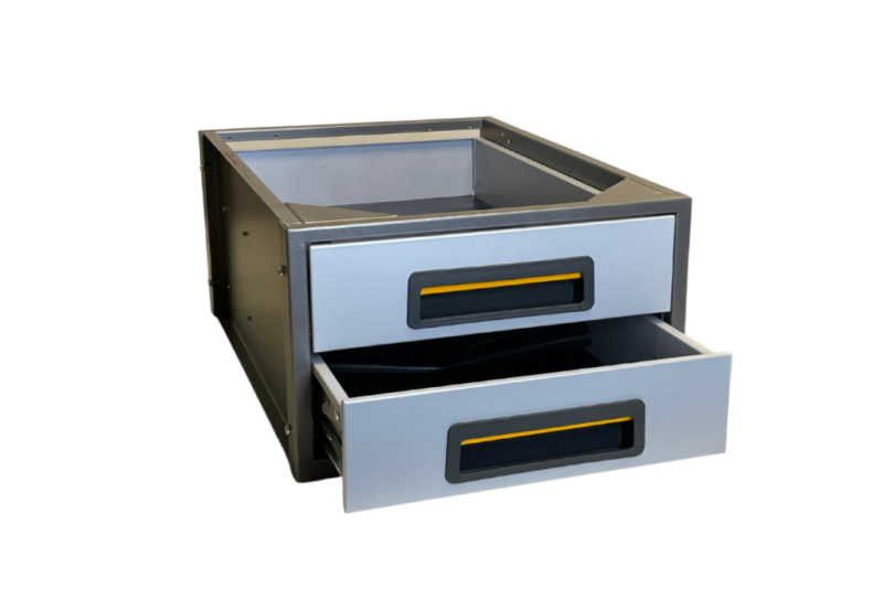 Dubbel vloer lade 430x600x280 (2 lades)